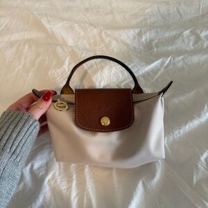 Longchamp Le Pliage Mini Pouch with Handle